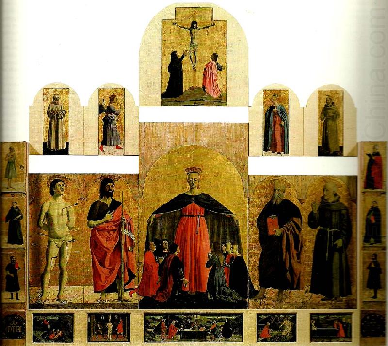 polyptych of the misericordia, Piero della Francesca